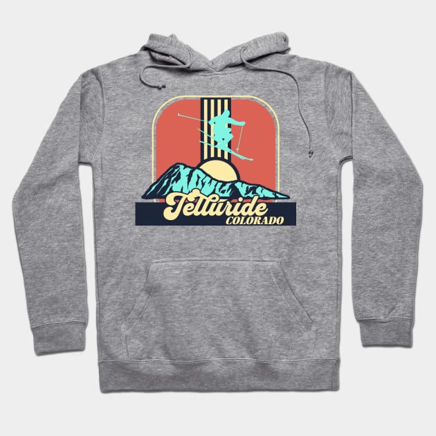 Telluride Colorado, Off The Beaten Path Hoodie by Farm Road Mercantile 